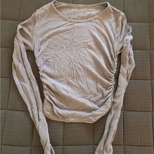 Alo Gather long sleeve ribbed shirt